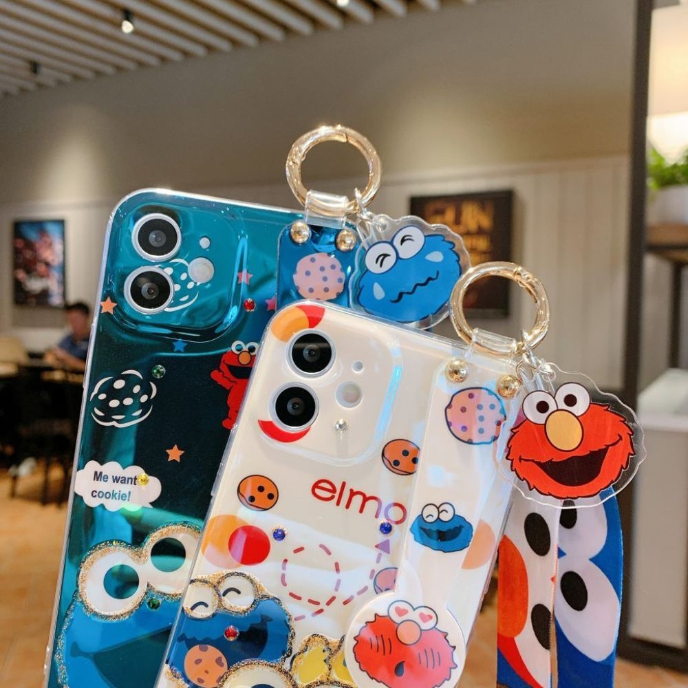 ELMO GLAM iPhone Case w/ Crossbody strap or Lanyard - Picture 13 of 13